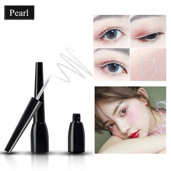 Водоустойчивые черные жидкостные цвета карандаша 4 карандаша для глаз макияжа глаза для случая шоу этапа т