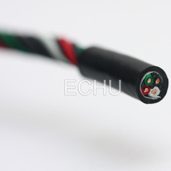 Soft Round  Cable for Electrical Apparatus RVV type with CE certificate in Grey Color