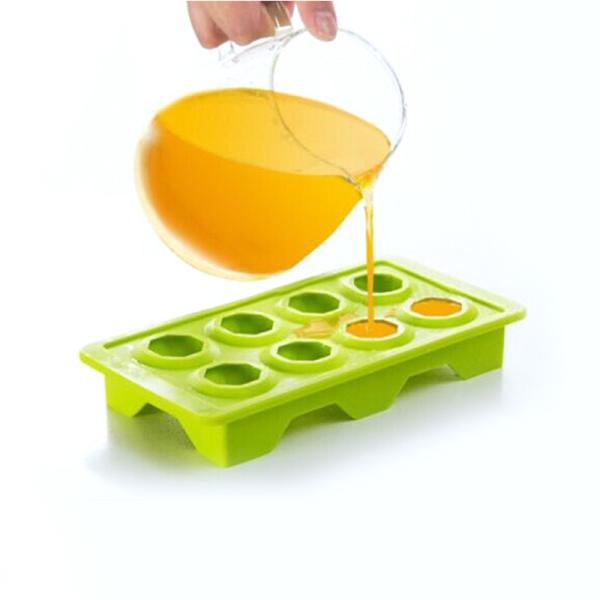 Wholes Custom  Bpa Free FDA diamond Silicone Mini Ice Tube Tray