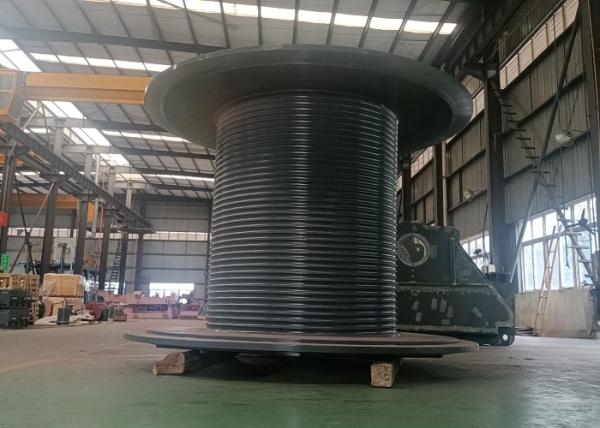 Lebus or Spiral Groove Type Grooved Winch Drum with 5-80 Grooves and 3-200 Mm Rope Diameter