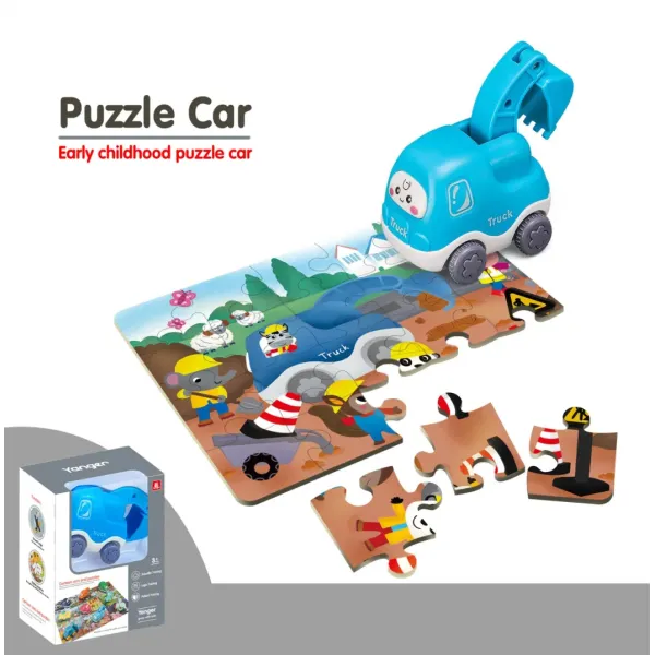 Wholesale Children′s Baby Gifts Interesting Children′s Games Puzzle Puzzle Education Toys Inertia Friction Cartoon Car