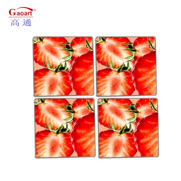 Smooth Round Glass Cutting Board Square with 4mm Tempered Tempered Kitchen Toughened