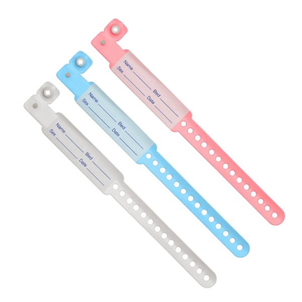 Wholesale Disposable Adult Child Baby Medical Patient Identification ID Bracelet
