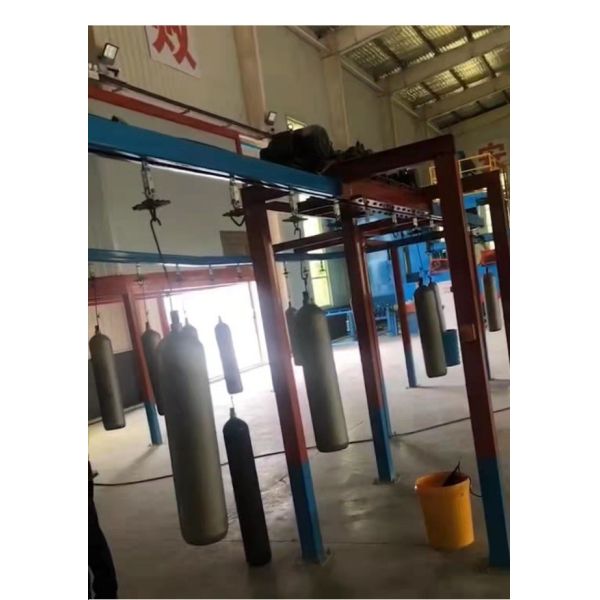 Крепкая электростатическая линия покрытия медицинский цилиндр порошка кислорода