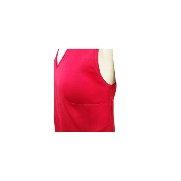 Popular Ladies Summer Tank Tops , Holiday Style Lace Back Flounce Tank Top