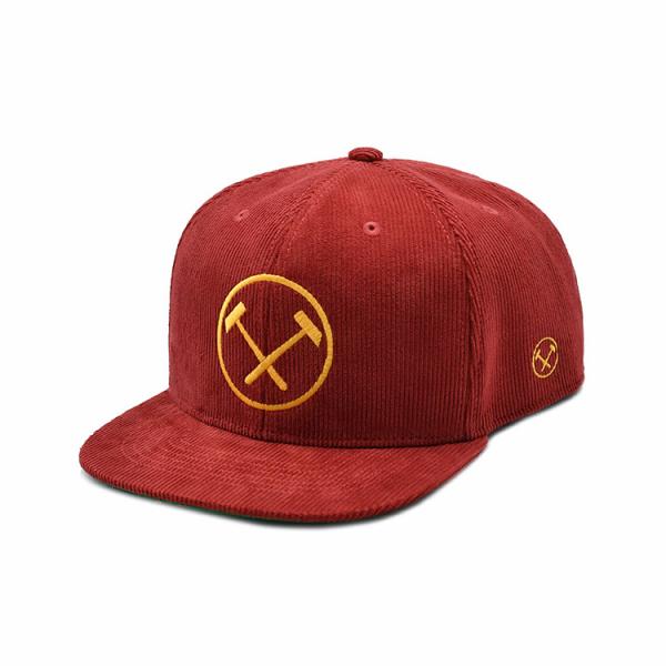 Homens Mulheres Embroidery Logo Personalizado Snapback Cap, Hip Hop Flat Bill Snapback Cap