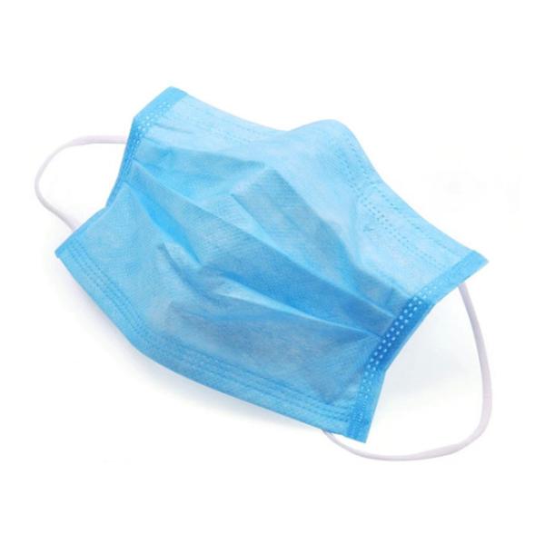 Non Woven Earloop Medical Mask With Adjustable Nose Piece 98% Filter Rating
