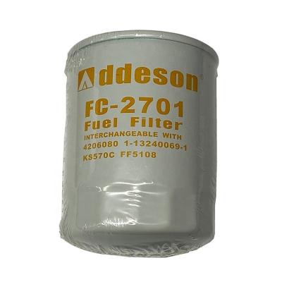 FC-2701 Fuel Injector Filter 420680 1-13240069-1 KS570C FF5180 for ZX210 ZX230 ZX240