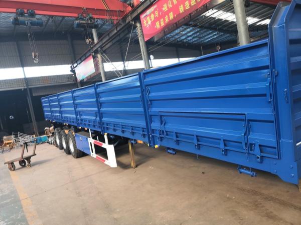 Transport Box Semi Trailer Van Semi-Trailer 2/3 Axle Made In Tread 18248 Tons/Axle0mm