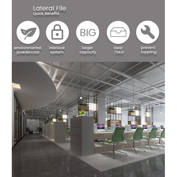 Картотеки металла офиса боковые 4 шкафа хранения ящика больших