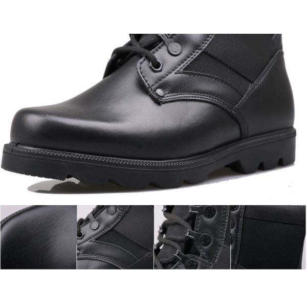 Outdoor 07 Microfiber Leather Army Basic Boots Wear Resistant Waterproof