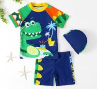 Confortable mignon jusqu'à 50 garçons ensemble de maillots de bain résistant à l'abrasion étanche