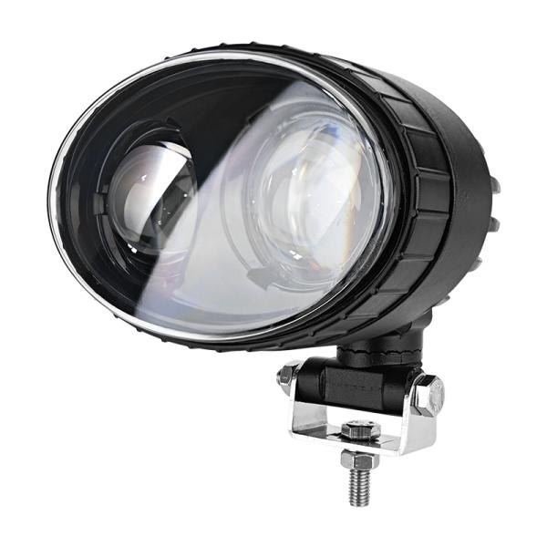 10V - 80V Blue LED Spot Light IP67 Truck Spot Lights With Stainless Steel Mounting Bracket