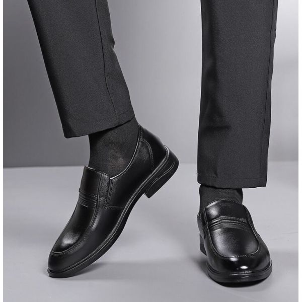 Men Leather Shoes Business Noble And Elegant Leather Shoes Men Shoes