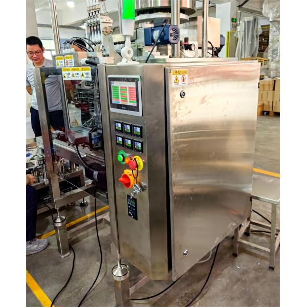 Máquina de embalaje de Snus con sellado térmico Máquina automática de embalaje de Snus de acero inoxidable 3kW