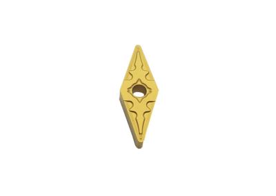 Inserções de gerencio VNMG160408 do carboneto do CNC da elevada precisão