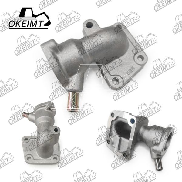 Excavator Engine Spare Parts Thermostat Lower Seat For Kubota V2203