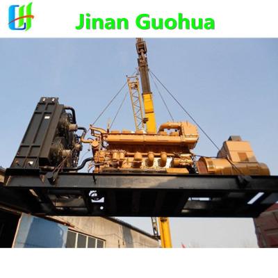 Tipo de saída de corrente contínua Partes de motores diesel de Jinan Cabeça de cilindro com método de instalação fixo