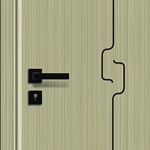 Межкомнатная дверь ядра облицовки грецкого ореха звукоизоляционная твердая