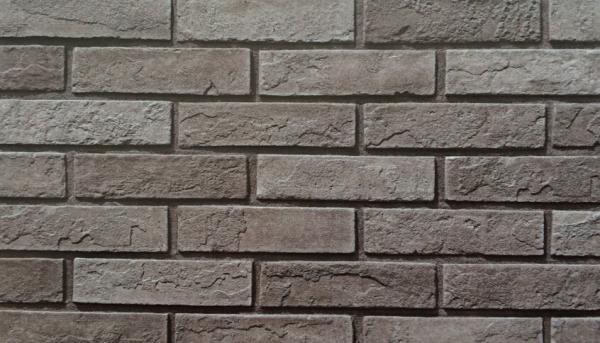 Gray Cement Artificial Culture Stone Wall Panel 60x200mm