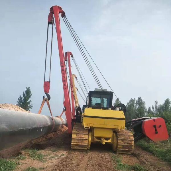 Field Pipeline Construction Pipelayer with Hydraulic Lifting Arm
