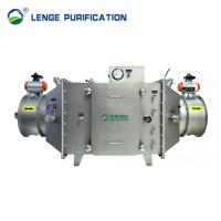 Sistema BIBO de acero inoxidable de 400 mm x 725 mm x 900 mm con válvula cerrada