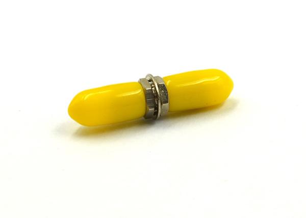 High Durability SMA Fiber Adapter Multi Color For Ceramic / Metal Connector