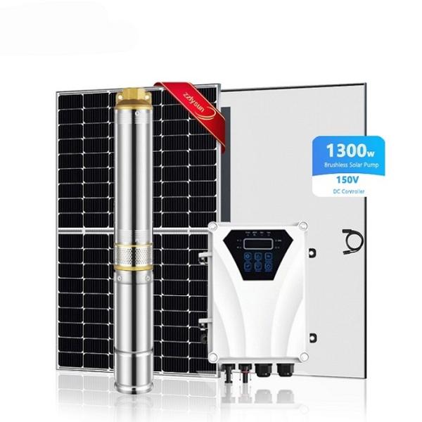Submersible Solar Water Pump System For High Pressure Borehole Agriculture