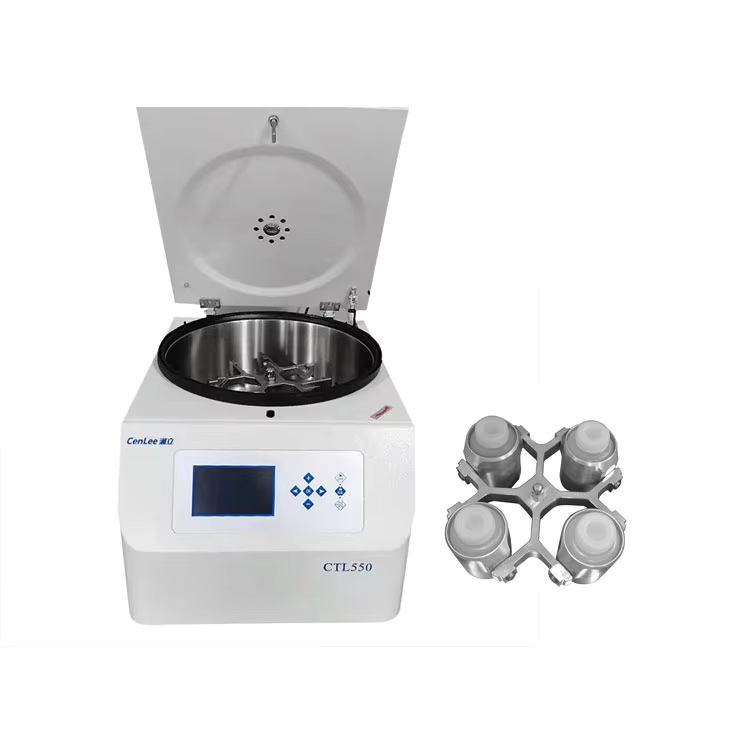 Industrial Professional Laboratory Centrifuge CTL550 3000ml Big Capacity Low-Speed Beverage Processing for Food Drink 3000ml Big