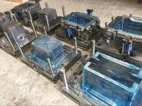 10kg Capacity Plastic Fruit Basket Making Machine / Hot Runner Plastic Basket Mold