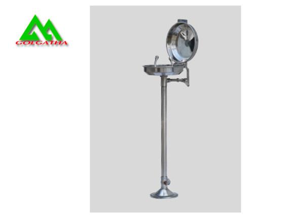Vertical Ophthalmic Equipment Pedal Antifreeze Stainless Steel Eye Washer