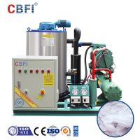 3 toneladas de máquina de gelo automática de poupança de energia do floco do Seawater para a pesca