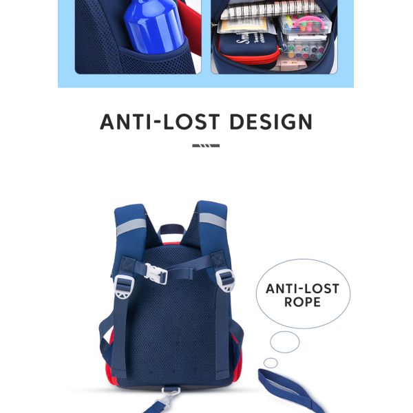 Kindergarten Waterproof Kids Backpack Mochila Dinosaur 3D Cute Cartoon Toddler Bookbag