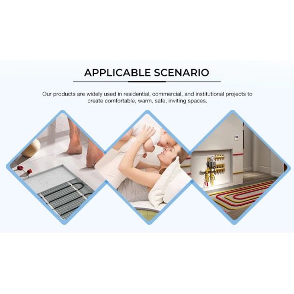 Riseem Цифровая комната Программируемый домашний термостат Синий фоновый свет Экономия энергии