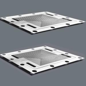 Placas de intercambiadores de calor de circuito impreso fotokímico grabado