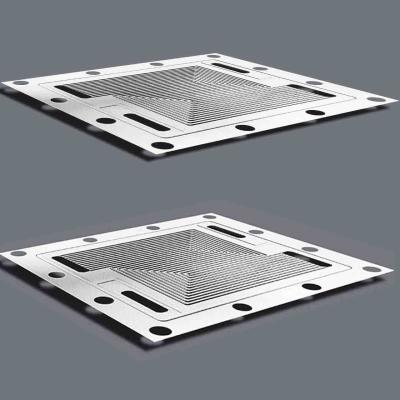 Placas de intercambiadores de calor de circuito impreso fotokímico grabado personalizado