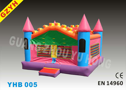 Château gonflable YHB-005 de videurs de pullovers de mini enfants avec anti- la bâche UV de PVC de 0.55mm