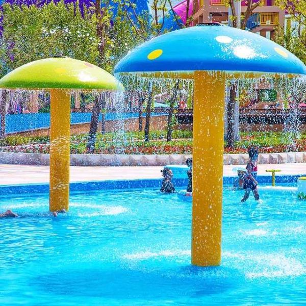 Easy Installation 4m High Octopus Shape Water Splash Pad for Kids Play Pool