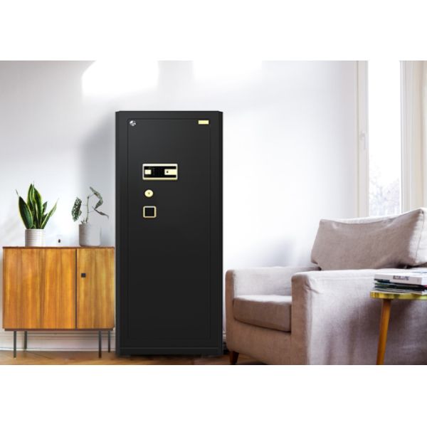 Watch Winder And Drawers Jewelry Safe Box Solid Steel 6mm Removable shelves 395kg