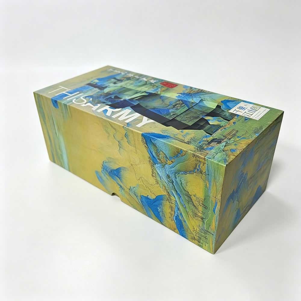 Full Color Printed Lid and Base Boxes Premium Rigid Gift Packaging Box