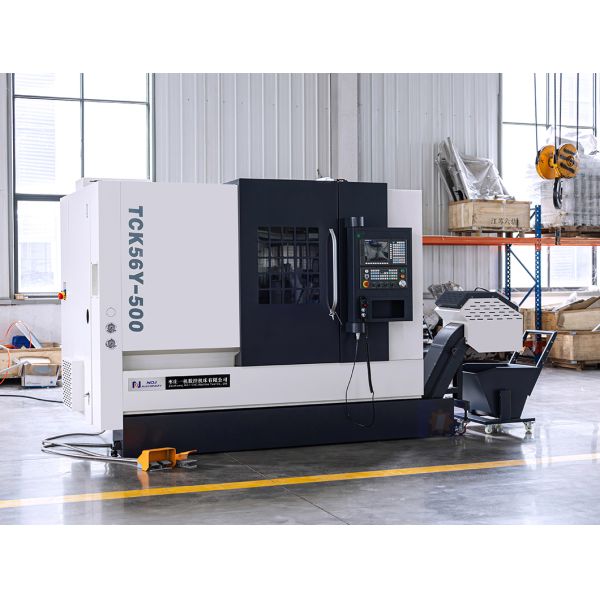 TCK56Y High Accuracy Metal Cnc Lathe Machine Power Turret Slant Bed CNC Lathe Machine