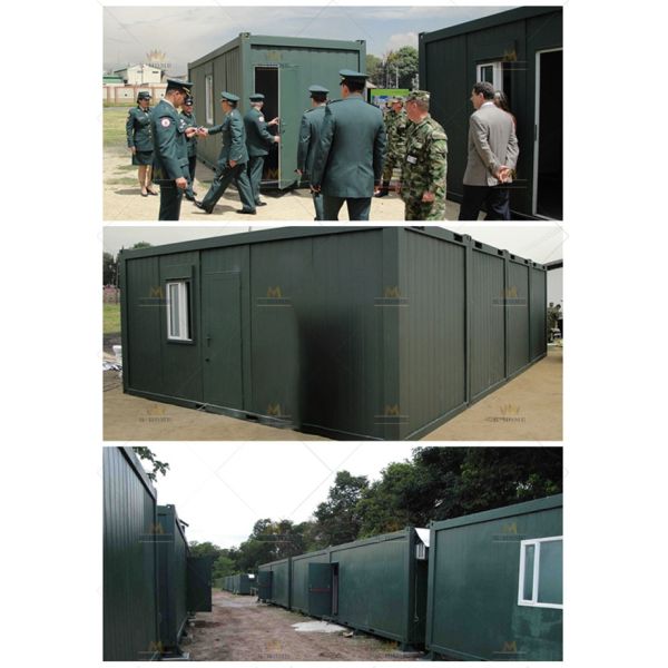 Контейнера размещещния L300cm лагерь армии модульного портативного полуфабрикат