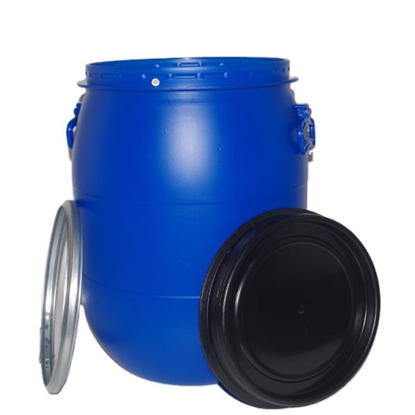 120L HDPE Drums Plastic Big Mouth Hdpe Barrel With Lid Chemical Waste Liquid Bucket