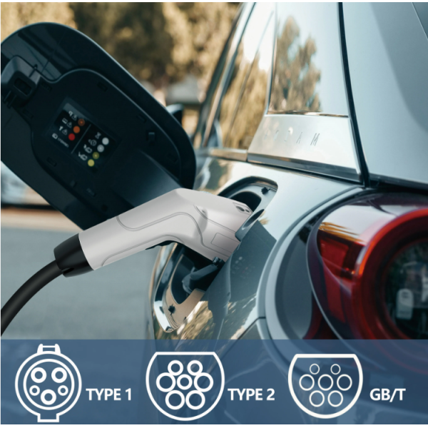 CCS Combo 2 EV CCS2 Adaptor Type-C USB Cable Adapter for Fast Charging -25°C 55°C