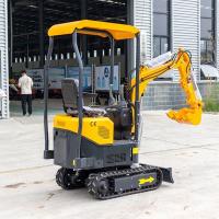 Anchura de pista de ISO9001 Mini Crawler Excavator Low Noise Mini Excavator 250m m