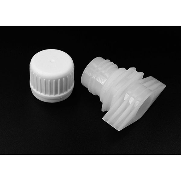 Nozzle 13mm Doypack Plastic Spout Caps For Daily Cosmetic Bags