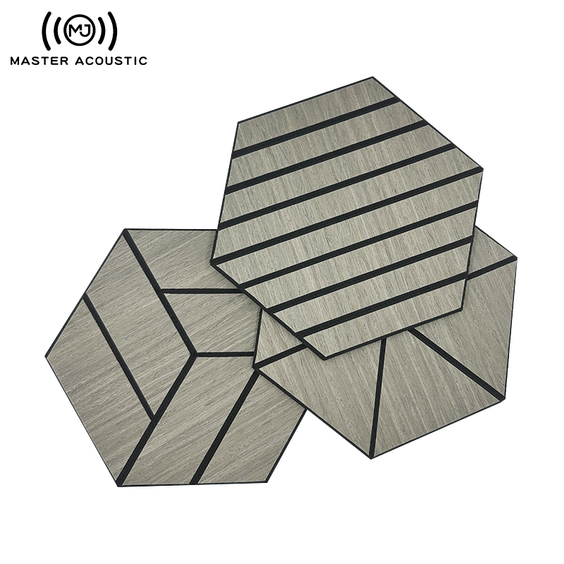 Anti Static Sound Acoustic Panels Customized Honeycomb Wood Wall Decor Panels Soundproof