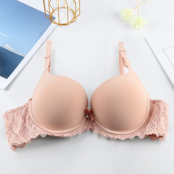 New Arrival 2025 Women Bra Lace Design With Bow 34B 36B 38B Ready to Ship Underwear Lace Bra for Women