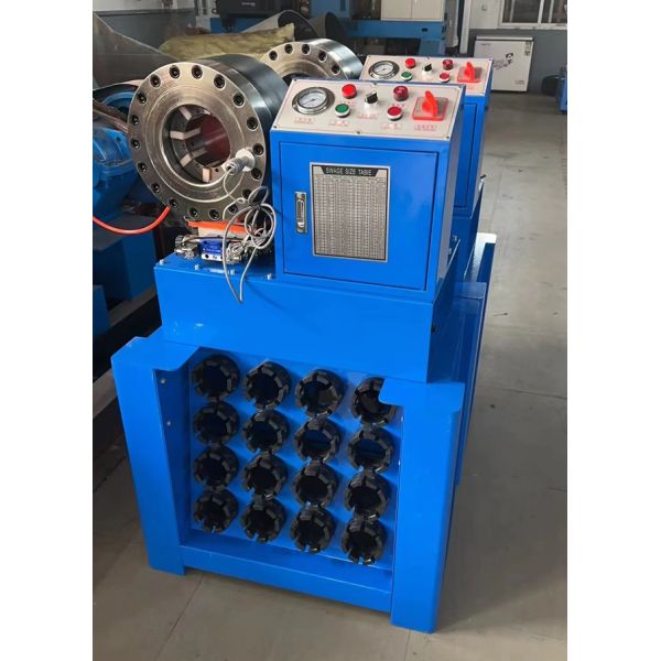 Two Inches Hydraulic Hose Crimping Machine High Pressure Hose Crimper Hose Press