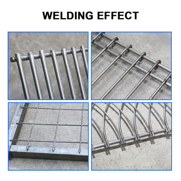 Máquina de soldadura de alambre de acero redondo de hierro